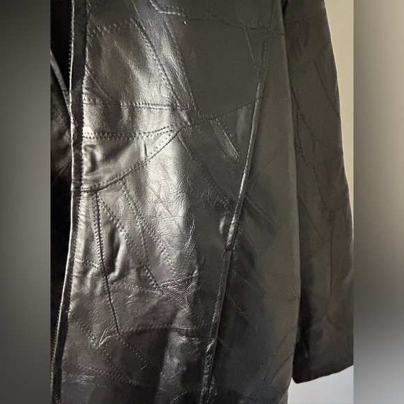 Maxam black leather jacket - Picture 4 of 6